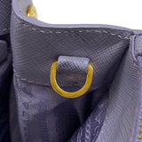 プラダ PRADA ガレリアミディアム BN2863 パープル ゴールド金具 サフィアーノ レディース ハンドバッグ ショルダーバッグ