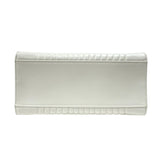 プラダ PRADA ダイアグラム ハンドバッグ 1BA165 ホワイト カーフ レディース ショルダーバッグ