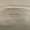 プラダ PRADA ダイアグラム ハンドバッグ 1BA165 ホワイト カーフ レディース ショルダーバッグ