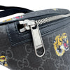 グッチ GUCCI GGスプリーム タイガーボディバッグ 675181 ブラック GGスプリームキャンバス/タイガー メンズ ウエストバッグ