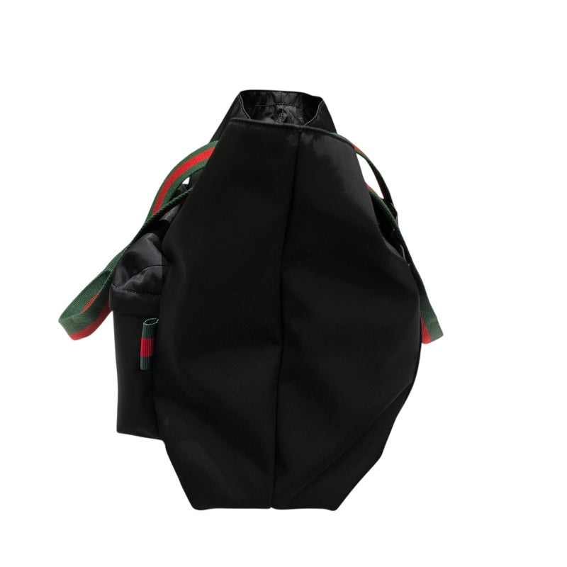 グッチ GUCCI シェリーライントートバッグ 802172 ブラック ナイロン