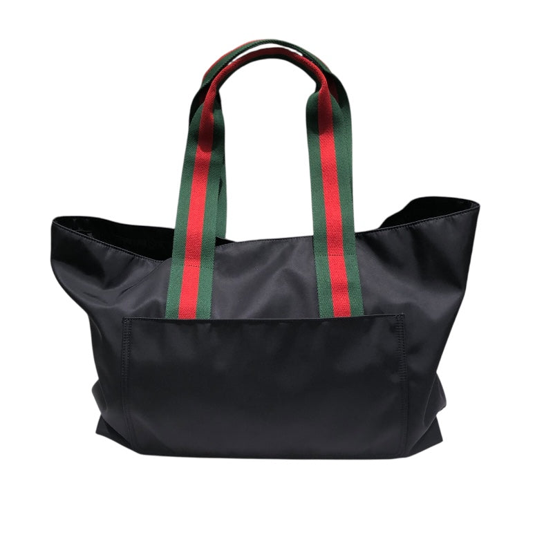グッチ GUCCI シェリーライントートバッグ 802172 ブラック ナイロン