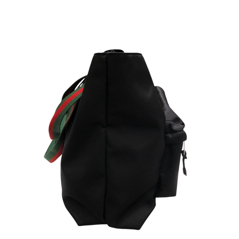 グッチ GUCCI シェリーライントートバッグ 802172 ブラック ナイロン