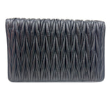 ミュウミュウ miu miu マテラッセチェーンウォレット 5BP001 ブラック ナッパレザー レディース ショルダーバッグ