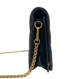 ミュウミュウ miu miu マテラッセチェーンウォレット 5BP001 ブラック ナッパレザー レディース ショルダーバッグ