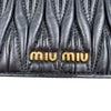 ミュウミュウ miu miu マテラッセチェーンウォレット 5BP001 ブラック ナッパレザー レディース ショルダーバッグ