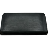 ルイ・ヴィトン LOUIS VUITTON ジッピー･ウォレット M60072 ブラック シルバー金具 エピ ユニセックス 長財布