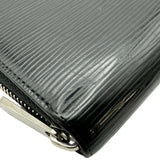 ルイ・ヴィトン LOUIS VUITTON ジッピー･ウォレット M60072 ブラック シルバー金具 エピ ユニセックス 長財布