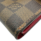 ルイ・ヴィトン LOUIS VUITTON ポルトフォイユ・コアラ N60005 ブラウン ダミエ レディース 三つ折り財布