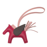 エルメス HERMES ロデオペガサスPM フランボワーズ・ローズサクラ・ルージュセリエ レディース チャーム