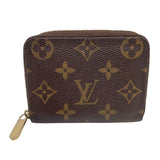 ルイ・ヴィトン LOUIS VUITTON ジッピー・コインパース ブラウン モノグラム レディース コインケース