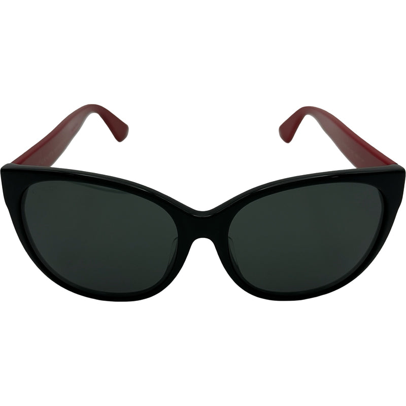グッチ GUCCI インターロッキングGビーサングラス GG0097SA ブラック