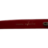 グッチ GUCCI インターロッキングGビーサングラス GG0097SA ブラック/レッド プラスチック レディース サングラス