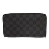 ルイ・ヴィトン LOUIS VUITTON ジッピーオーガナイザー N63077 ブラック ダミエ・グラフィット メンズ 長財布