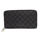 ルイ・ヴィトン LOUIS VUITTON ジッピーオーガナイザー N63077 ブラック ダミエ・グラフィット メンズ 長財布