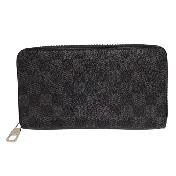ルイヴィトン ダミエグラフィット ジッピーオーガナイザー 長財布 ブラック ルイ・ヴィトン LOUIS VUITTON ジッピーオーガナイザー N63077