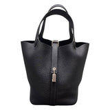 エルメス HERMES ピコタンロックPM K刻 キャバン シルバー金具 トリヨンクレマンス レディース ハンドバッグ