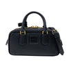 ミュウミュウ miu miu アルカディ レザーバッグ 5BB142 ブラック ゴールド金具 レディース ハンドバッグ ショルダーバッグ