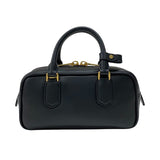 ミュウミュウ miu miu アルカディ レザーバッグ 5BB142 ブラック ゴールド金具 レディース ハンドバッグ ショルダーバッグ
