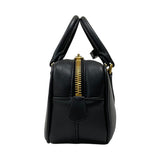 ミュウミュウ miu miu アルカディ レザーバッグ 5BB142 ブラック ゴールド金具 レディース ハンドバッグ ショルダーバッグ