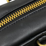ミュウミュウ miu miu アルカディ レザーバッグ 5BB142 ブラック ゴールド金具 レディース ハンドバッグ ショルダーバッグ