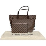 ルイ・ヴィトン LOUIS VUITTON ネヴァーフルMM N41603 ブラウン ダミエ レディース ショルダーバッグ