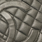 シャネル CHANEL 復刻トート A01804 ブラック キャビアスキン レディース ハンドバッグ