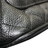 シャネル CHANEL 復刻トート A01804 ブラック キャビアスキン レディース ハンドバッグ