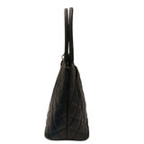 シャネル CHANEL 復刻トート A01804 ブラック キャビアスキン レディース ハンドバッグ