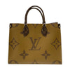 ルイ・ヴィトン LOUIS VUITTON オンザゴー MM M45321 モノグラム ジャイアント・リバース レディース トートバッグ ショルダーバッグ