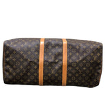 ルイ・ヴィトン LOUIS VUITTON キーポル55 M41424 ブラウン PVC ユニセックス ボストンバッグ