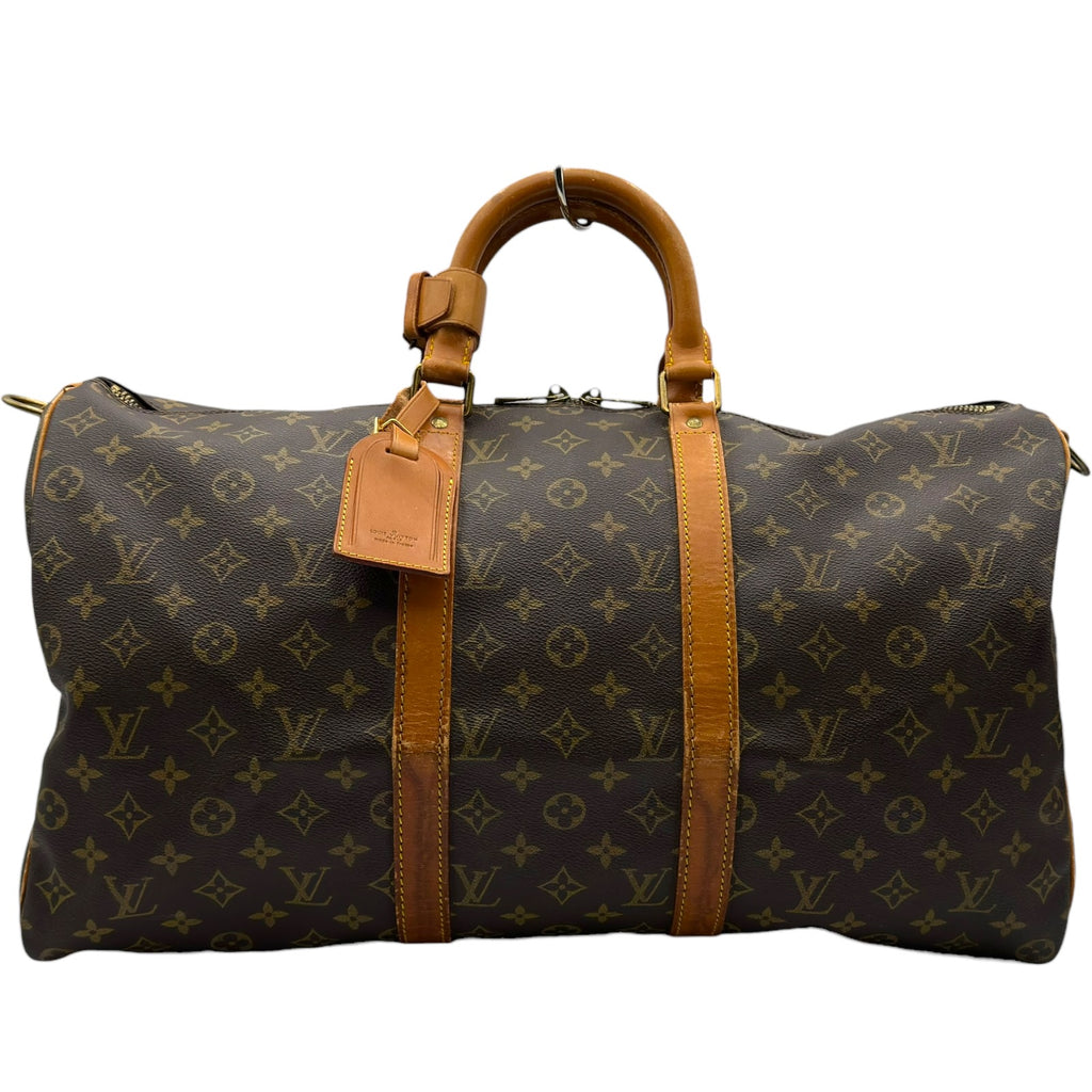 ルイヴィトン　ボストンバッグ　キーポル50　モノグラム　ブラウン　 M41426 ルイ・ヴィトン LOUIS VUITTON キーポル・バンドリエール 50 M41426