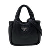 プラダ PRADA ソフトパテッド ミニハンドバッグ 1BA359 ブラック パテッドレザー レディース ハンドバッグ ショルダーバッグ