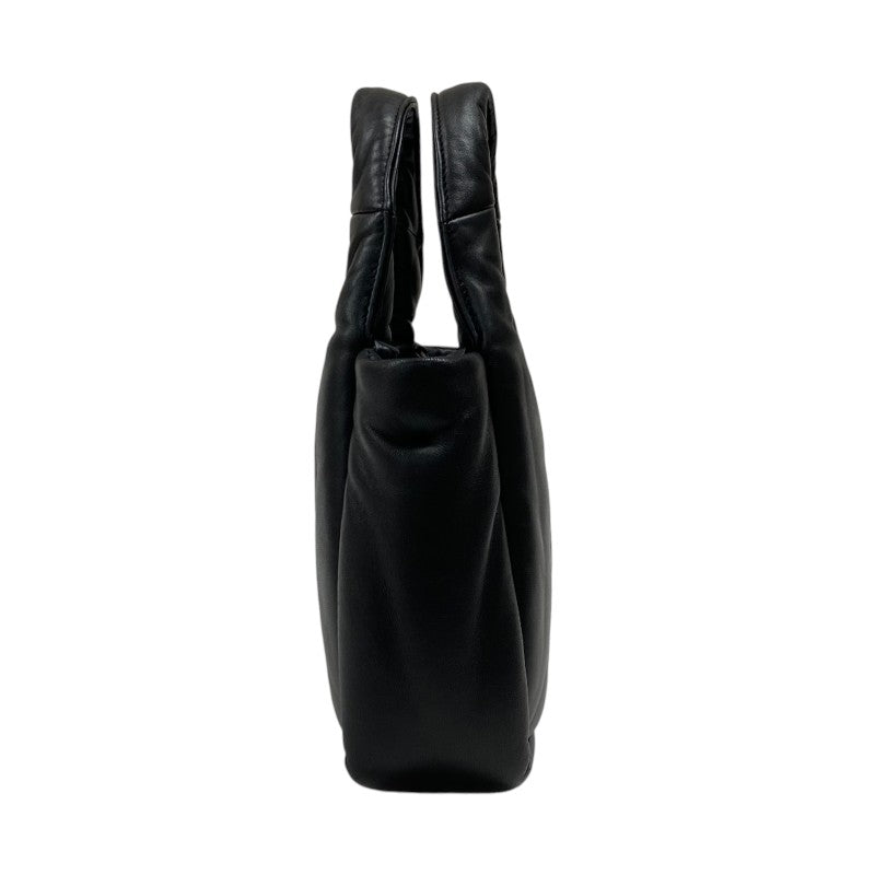 プラダ PRADA ソフトパテッド ミニハンドバッグ 1BA359 ブラック