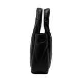 プラダ PRADA ソフトパテッド ミニハンドバッグ 1BA359 ブラック パテッドレザー レディース ハンドバッグ ショルダーバッグ