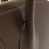 エルメス HERMES ボリード35 □L刻 エベンヌ シルバー金具 トリヨンクレマンス レディース ハンドバッグ ショルダーバッグ