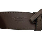 バレンシアガ BALENCIAGA ロゴハッカーベルト 85cm 680453 ベージュ GGスプリーム メンズ ベルト