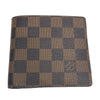 ルイ・ヴィトン LOUIS VUITTON ポルトフォイユ・マルコ N61675 ブラウン ダミエ メンズ 二つ折り財布