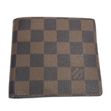 ルイ・ヴィトン LOUIS VUITTON ポルトフォイユ・マルコ N61675 ブラウン ダミエ メンズ 二つ折り財布