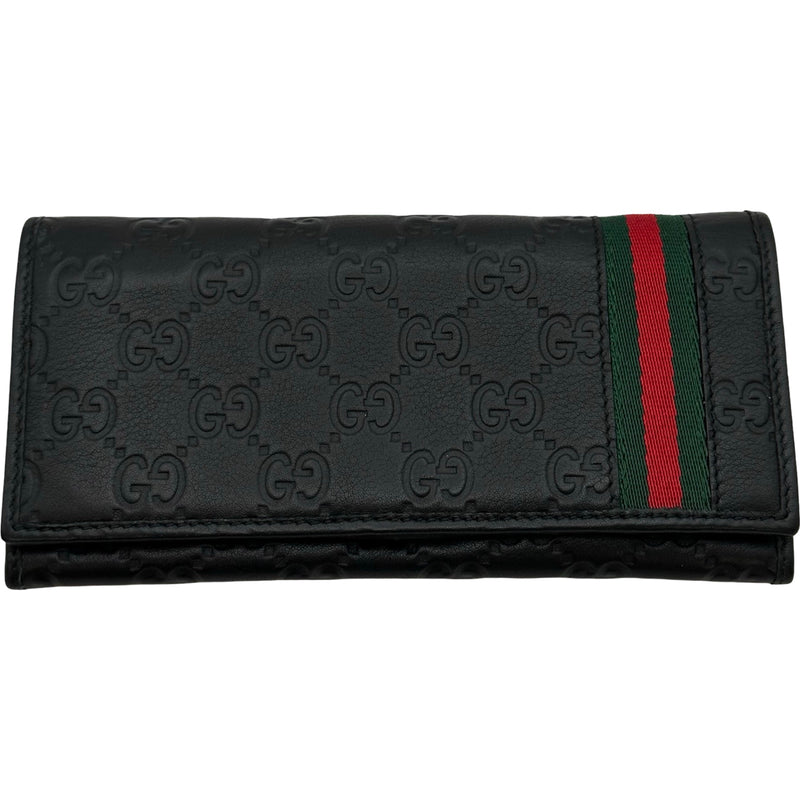 Gucci ブラック 長財布 キルティング グッチ GUCCI グッチシマロングウォレット 212186 ブラック グッチシマ