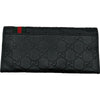 グッチ GUCCI グッチシマロングウォレット 212186 ブラック グッチシマレザー メンズ 長財布