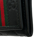 グッチ GUCCI グッチシマロングウォレット 212186 ブラック グッチシマレザー メンズ 長財布