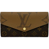 ルイ・ヴィトン LOUIS VUITTON ポルトフォイユ・サラ M80726 ブラウン モノグラム・ジャイアント・リバース レディース 長財布