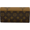 ルイ・ヴィトン LOUIS VUITTON ポルトフォイユ・サラ M80726 ブラウン モノグラム・ジャイアント・リバース レディース 長財布