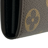 ルイ・ヴィトン LOUIS VUITTON ポルトフォイユ・サラ M80726 ブラウン モノグラム・ジャイアント・リバース レディース 長財布
