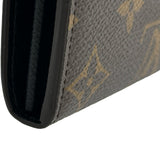 ルイ・ヴィトン LOUIS VUITTON ポルトフォイユ・サラ M80726 ブラウン モノグラム・ジャイアント・リバース レディース 長財布