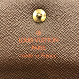 ルイ・ヴィトン LOUIS VUITTON ポルトトレゾール・エテュイパピエ N61202 ブラウン ダミエ レディース 長財布