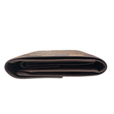 ルイ・ヴィトン LOUIS VUITTON ポルトトレゾール・エテュイパピエ N61202 ブラウン ダミエ レディース 長財布