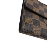 ルイ・ヴィトン LOUIS VUITTON ポルトトレゾール・エテュイパピエ N61202 ブラウン ダミエ レディース 長財布