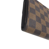 ルイ・ヴィトン LOUIS VUITTON ポルトトレゾール・エテュイパピエ N61202 ブラウン ダミエ レディース 長財布